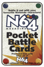 N 64 Pocket Battle Cards