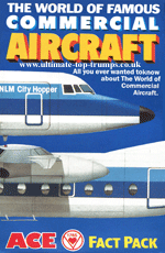 The World of Famous Commercial Aircraft Acec Fact Pack