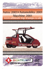 Autos 2001 Automobiles 2001 Macchine 2001
