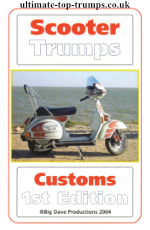 Customs 1st Edition - Scooter Trumps