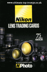 Lens Trading Cards - Nikon