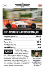 1985 McLaren-TAG/Porsche MP4/2B