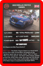 2021 Rolls-Royce Dawn