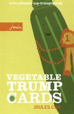 Vegetable Trump Cards