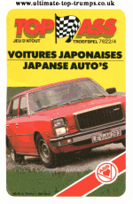 Voitures Japonaises Japanse Auto's
