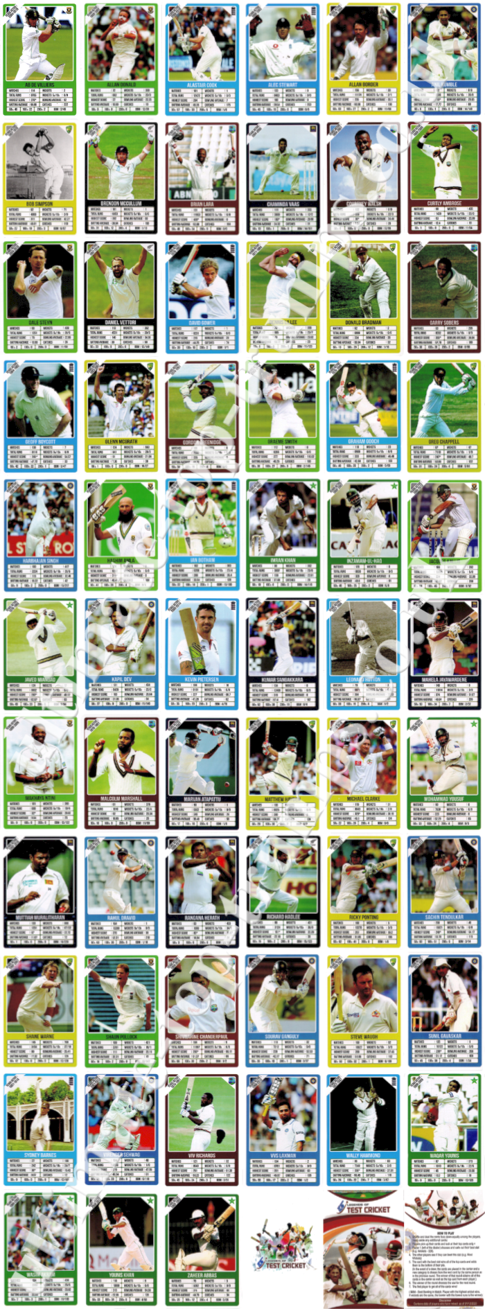 Legends of Test Cricket