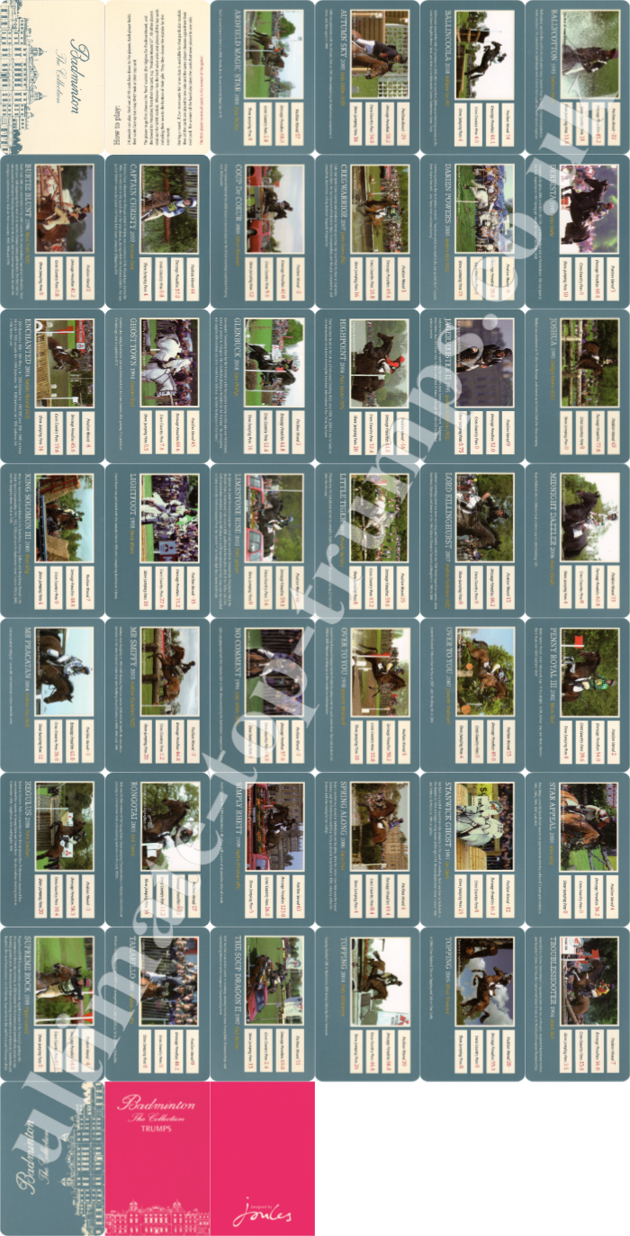 Badminton Trumps - The Collection