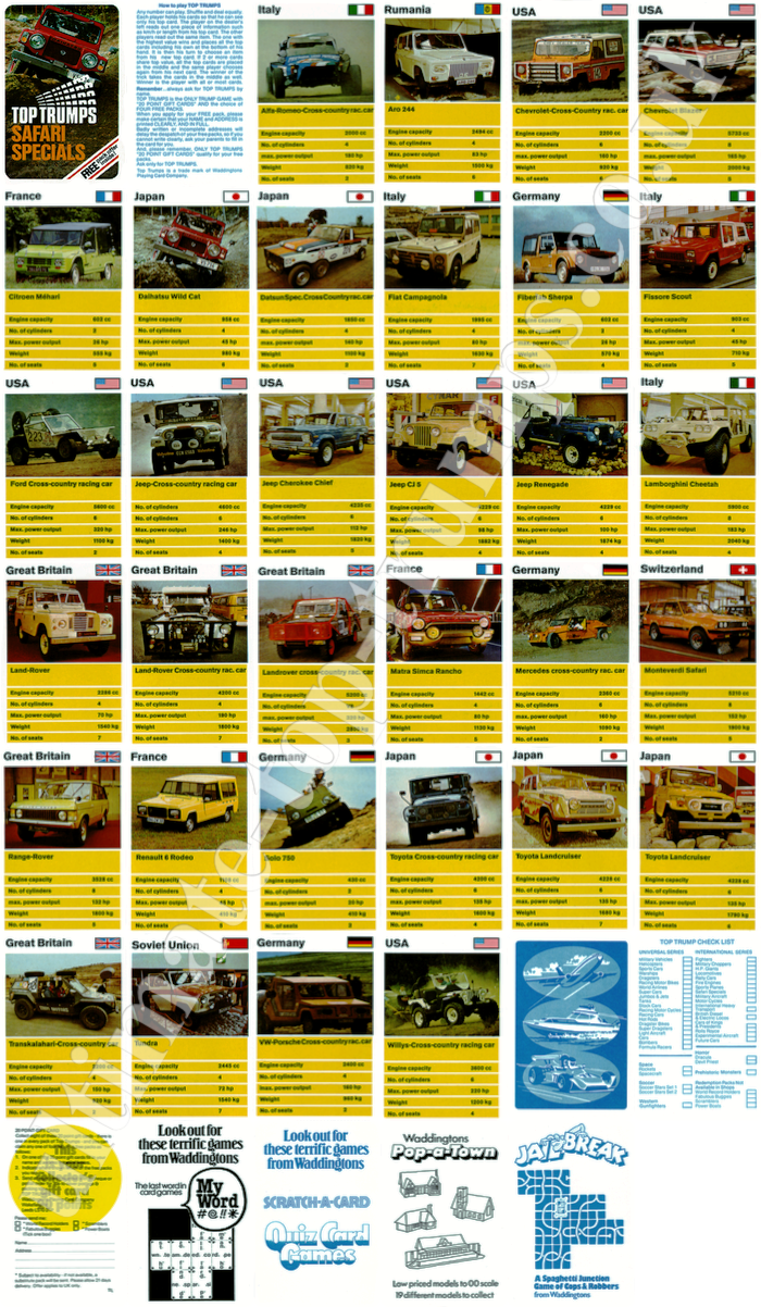 SSafari Specials