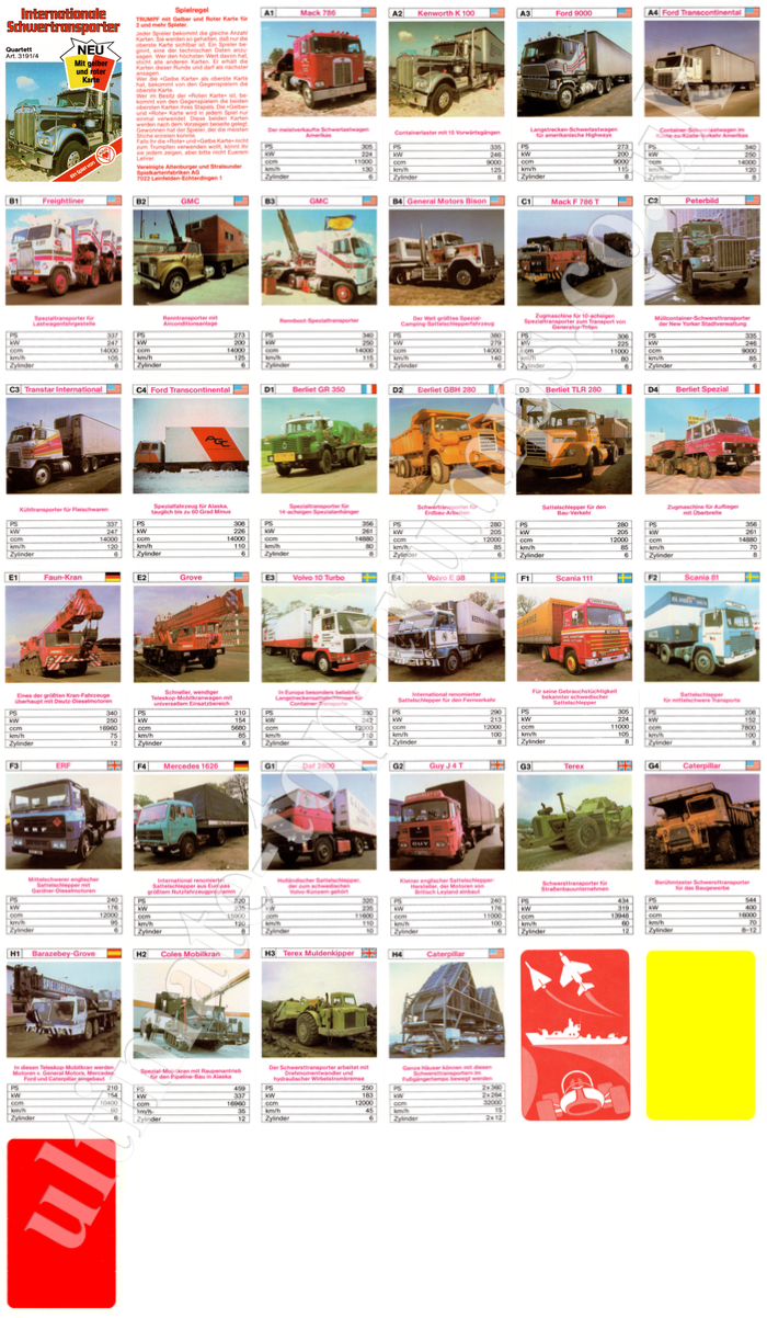 Internationale Schwertransporter
