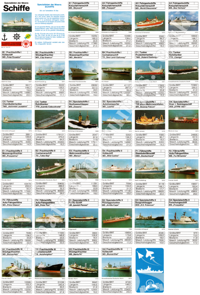 Spezialisten der Meere: Schiffe