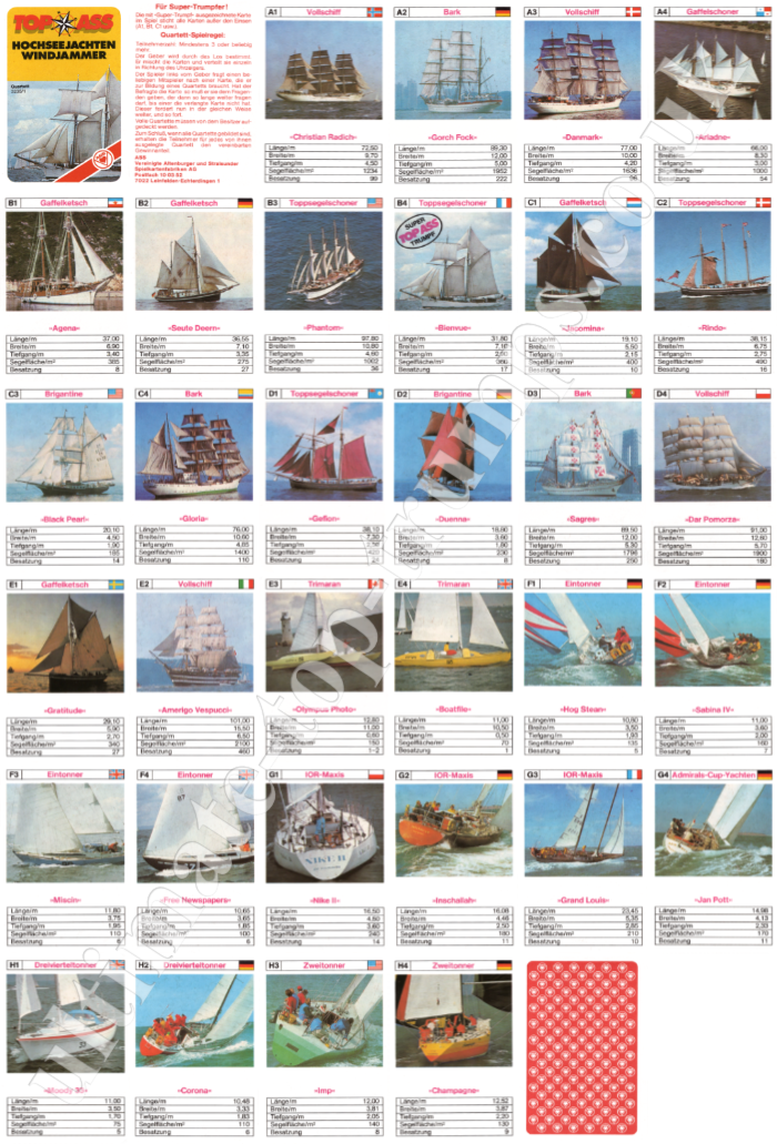 Hochseejachten Windjammer