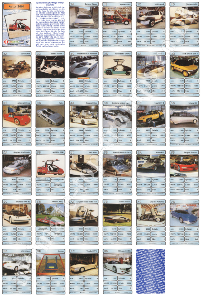 Autos 2001