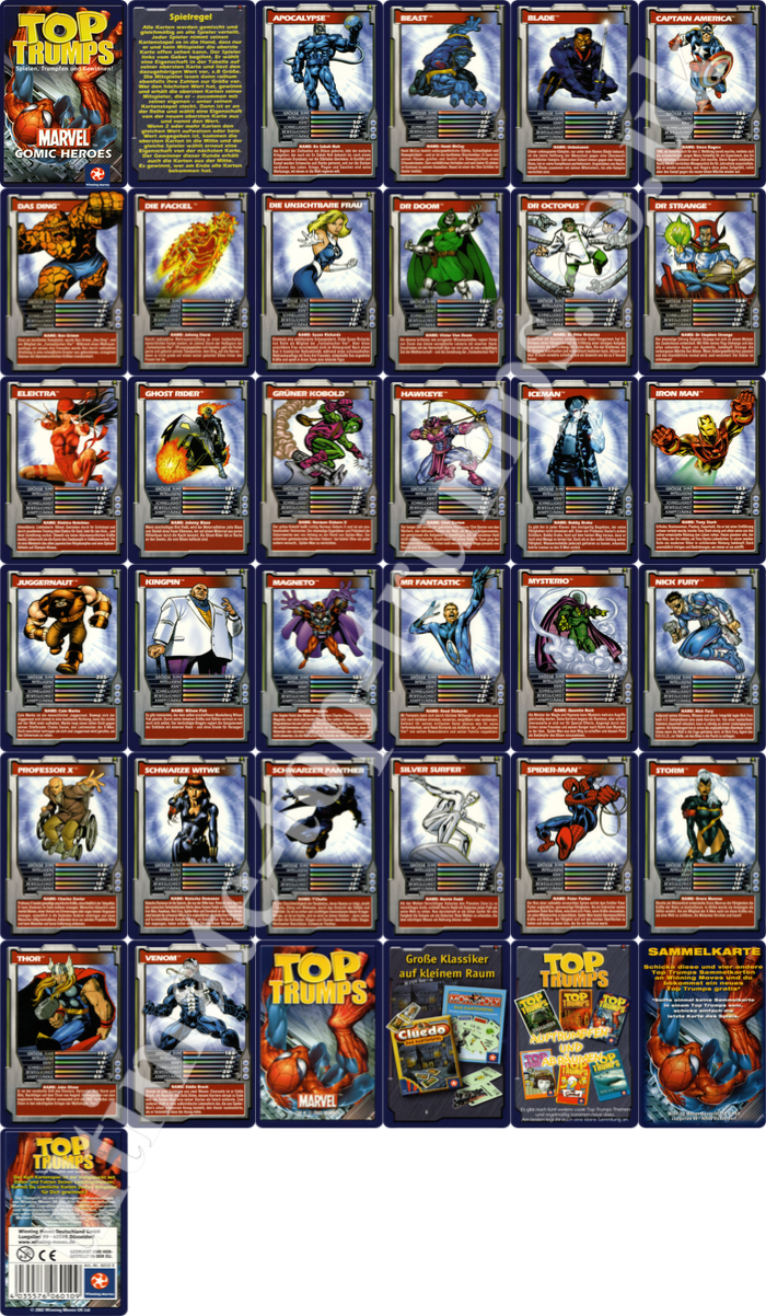 Marvel Comic Heroes