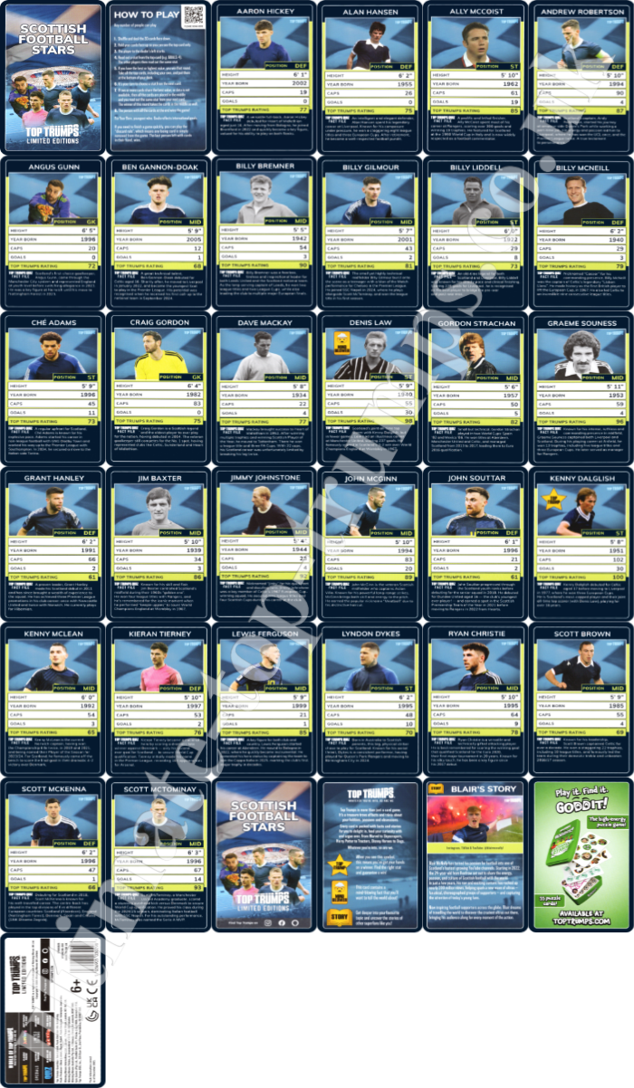 Scottish Football Stars