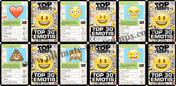 Top 30 Emotis