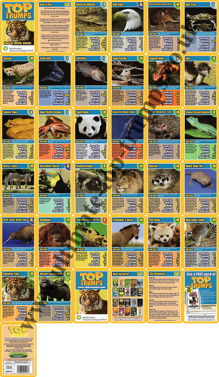 Your 30 Favorite Animals